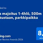 Apartamento Kiva 1-4hloe, 500m Keskustaan, Parkkipaikka *